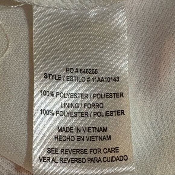 Maxi Sundress Chevron Print Women’s Medium Orange White Spaghetti Straps. - Picture 11 of 12